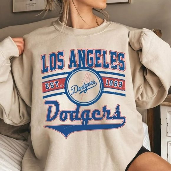 Other - Los Angeles dodgers 1883 Crewneck Sweatshirt, Los Angeles baseball Shirt